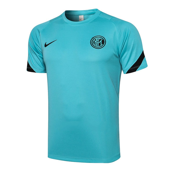 Trainingsshirt Inter Milan 2021-2022 Blau Günstige Fußballtrikots